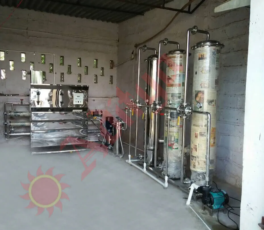 commercial reverse osmosis plant