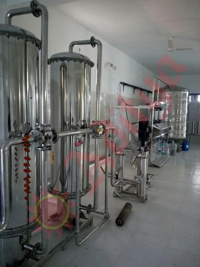 mineral water isi project